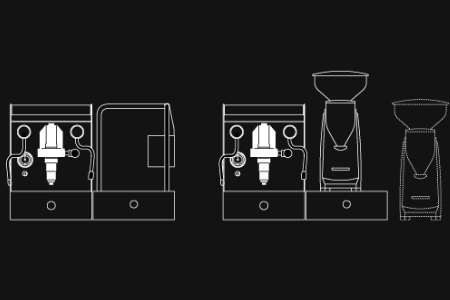 design espresso madame coffee machine configuration -2